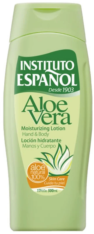 Kūno losjonas Instituto Español Aloe Vera, 500 ml