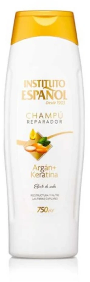 Instituto Español Argano + Keratino regeneruojantis šampūnas 750ml