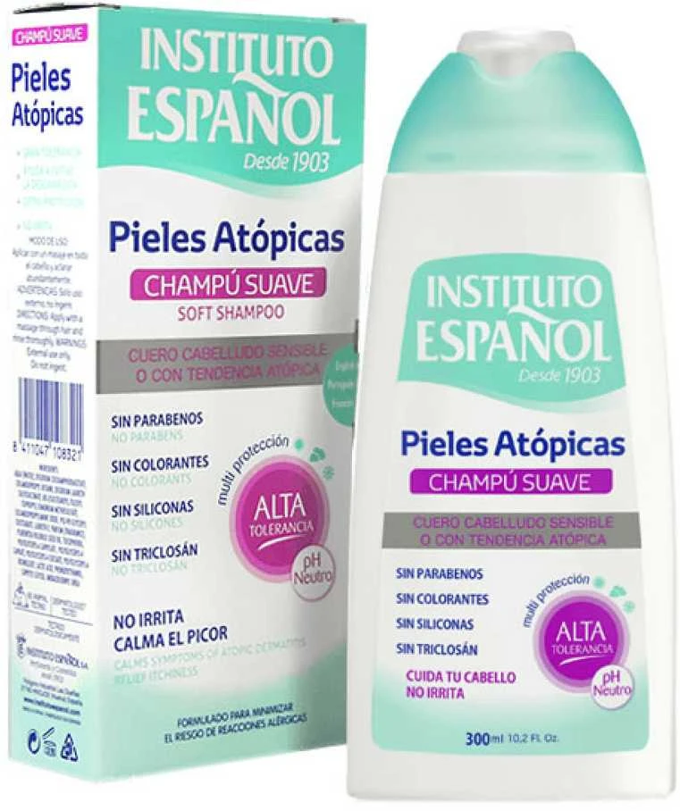 Instituto Espanol Ispanijos instituto atopinės odos švelnūs šampūnai 300 ml