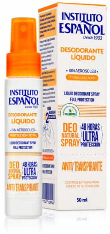 Instituto Español Dezodorantas Purškiklis Total Protection, 50 ml