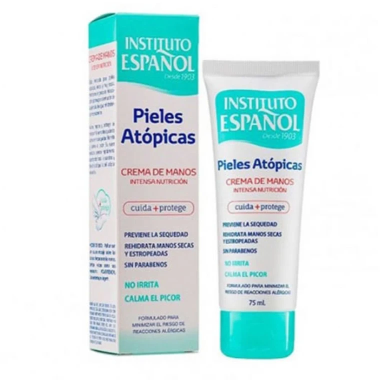 "Instituto Español" rankų kremas "Intense Atopic Skin" 75ml