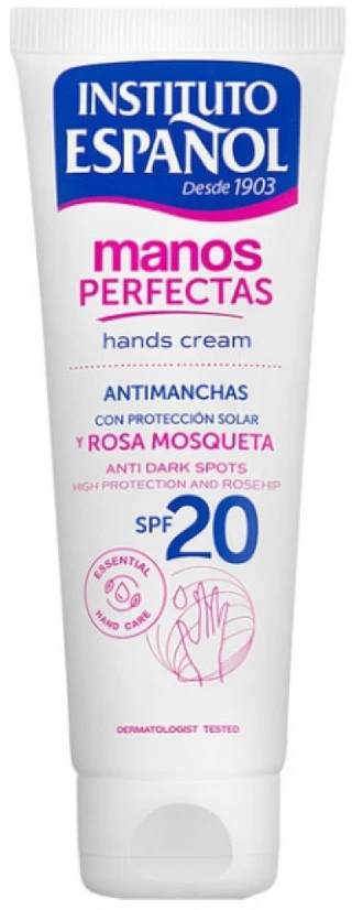 Instituto Espanol Spanish Institute Rankų kremas nuo pigmentinių dėmių Spf20 75ml