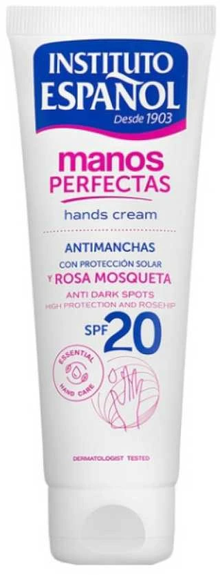 Instituto Espanol Spanish Institute Rankų kremas nuo pigmentinių dėmių Spf20 75ml