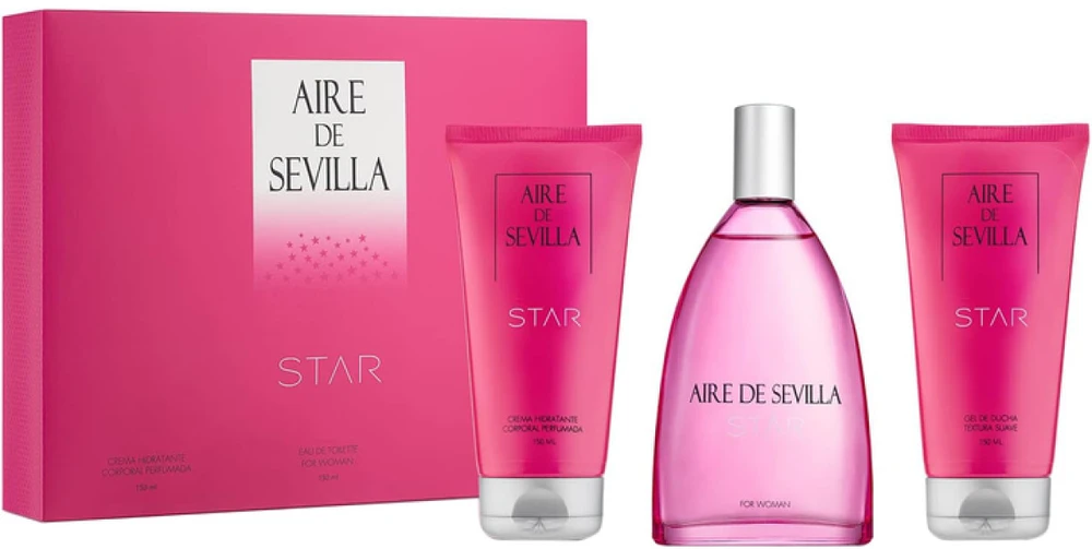 Instituto Español Aire De Sevilla Star EDT Purškiklis 150ml 3vnt rinkinys
