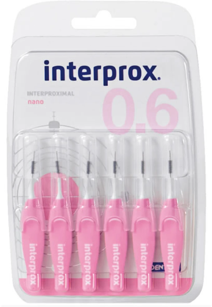 Interprox 0.6 Interproximal Nano 6 vienetai