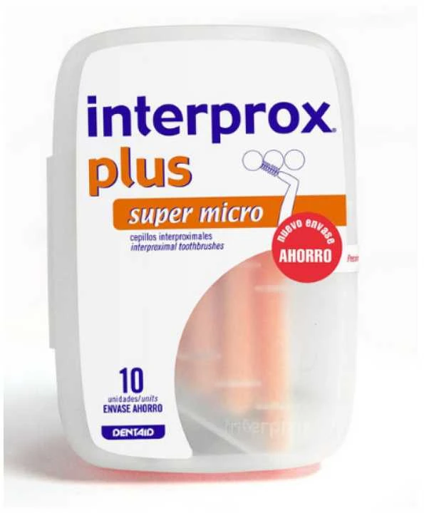 "Interprox Plus Supermicro 10" tarpdančių šepetėliai