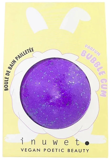 Inuwet Bubble Gum Bath Bomb, 120 g