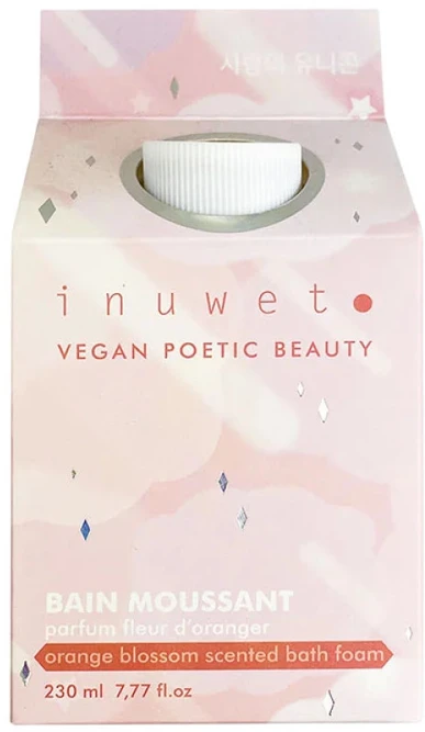 Inuwet Fleur D'Oranger Cleansing Shower Mousse, 230 ml
