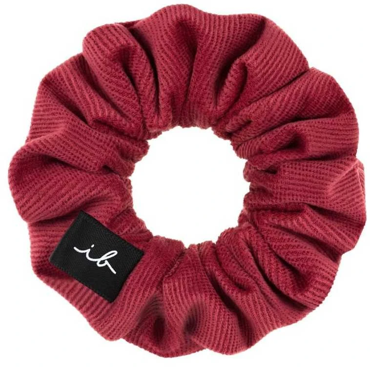 Invisibobble Sprunchie bordo spalvos medžiaginė plaukų gumytė