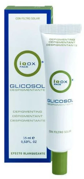 "Ioox Glycosol 10" depigmentacijos kremai