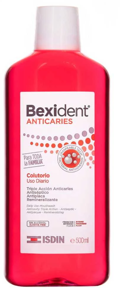 Isdin Bexident Anti Cavity Moutwash, 500 ml