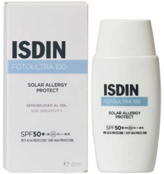 Isdin Fotoultra 100 Solar Allergy Protect Spf50+, 50 ml
