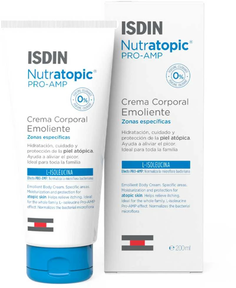 "Isdin Nutratopic Pro-Amp" minkštinamasis kremas 200ml