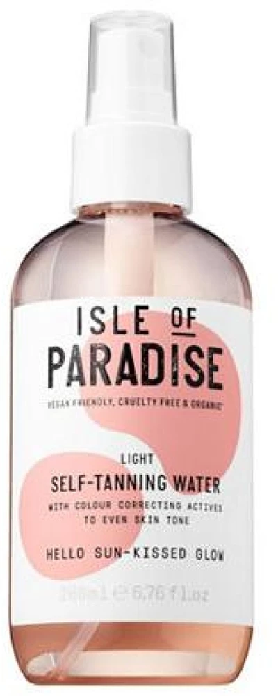 Isle of Paradise Self-Tanning Vanduo Light savaiminio įdegio purškiamas vanduo, 200 ml