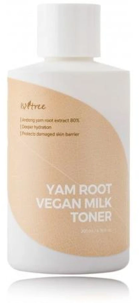 Isntree Yam Root Vegan Milk Toneris drėkinamasis veido tonikas, 200 ml