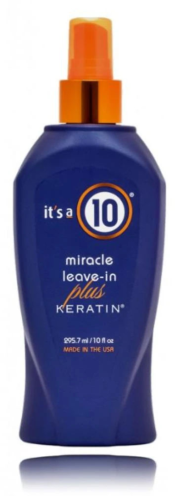 It's a 10 Miracle Leave-In Plus Keratin daugiafunkcė nenuplaunama priemonė su keratinu, 295.7 ml