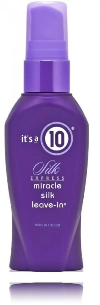It's A 10 Silk Express Miracle Silk Leave-In daugiafunkcė nenuplaunama priemonė plaukams su šilko baltymais, 120 ml