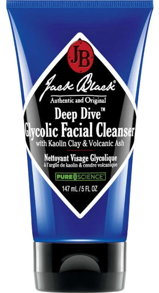 Jack Black Jack Juodas "Jack Juodas Deep Dive" glikolio veido prausiklis 147ml