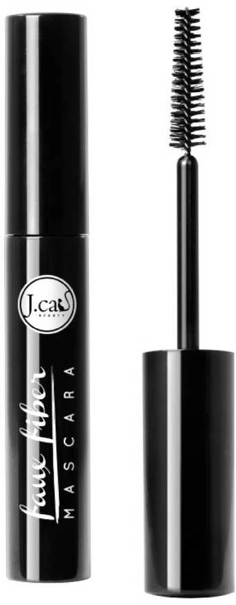 J.Cat Beauty Faux Fiber Blakstienų tušas Juodas, 8 g