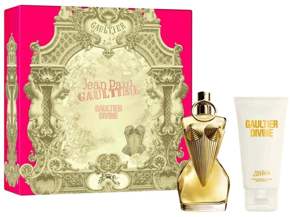 Kvepalų rinkinys moterims Jean Paul Gaultier Divine (EDP, 50 ml + kūno losjonas, 75 ml)
