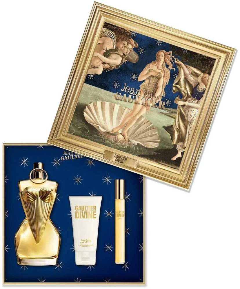 Kvepalų rinkinys moterims Jean Paul Gaultier Divine (EDP, 100 ml + kūno losjonas, 75 ml + EDP, 10 ml)