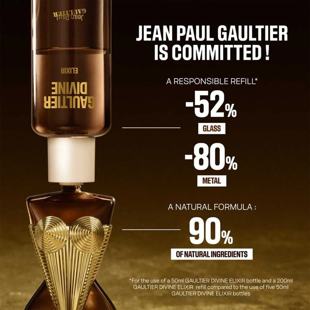 Jean Paul Gaultier Gaultier Divine Eliksyras Parfum Refill kvepalų papildymas, 200 ml