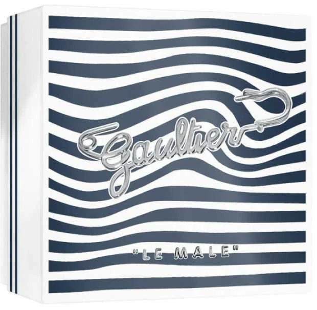 Jean Paul Gaultier Le Male rinkinys vyrams (EDT, 125 ml + dušo želė, 75 ml)