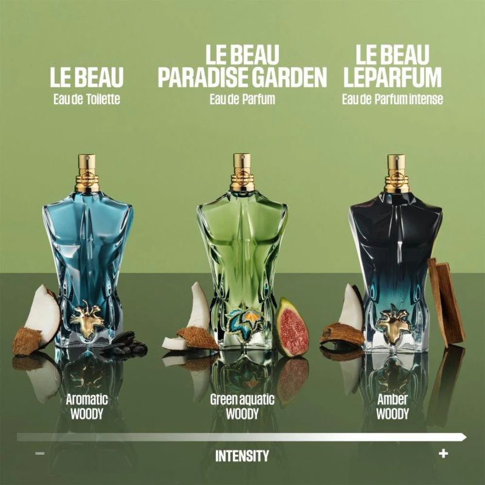 Kvepalai vyrams Jean Paul Gaultier Le Beau Paradise Garden EDP, 125 ml
