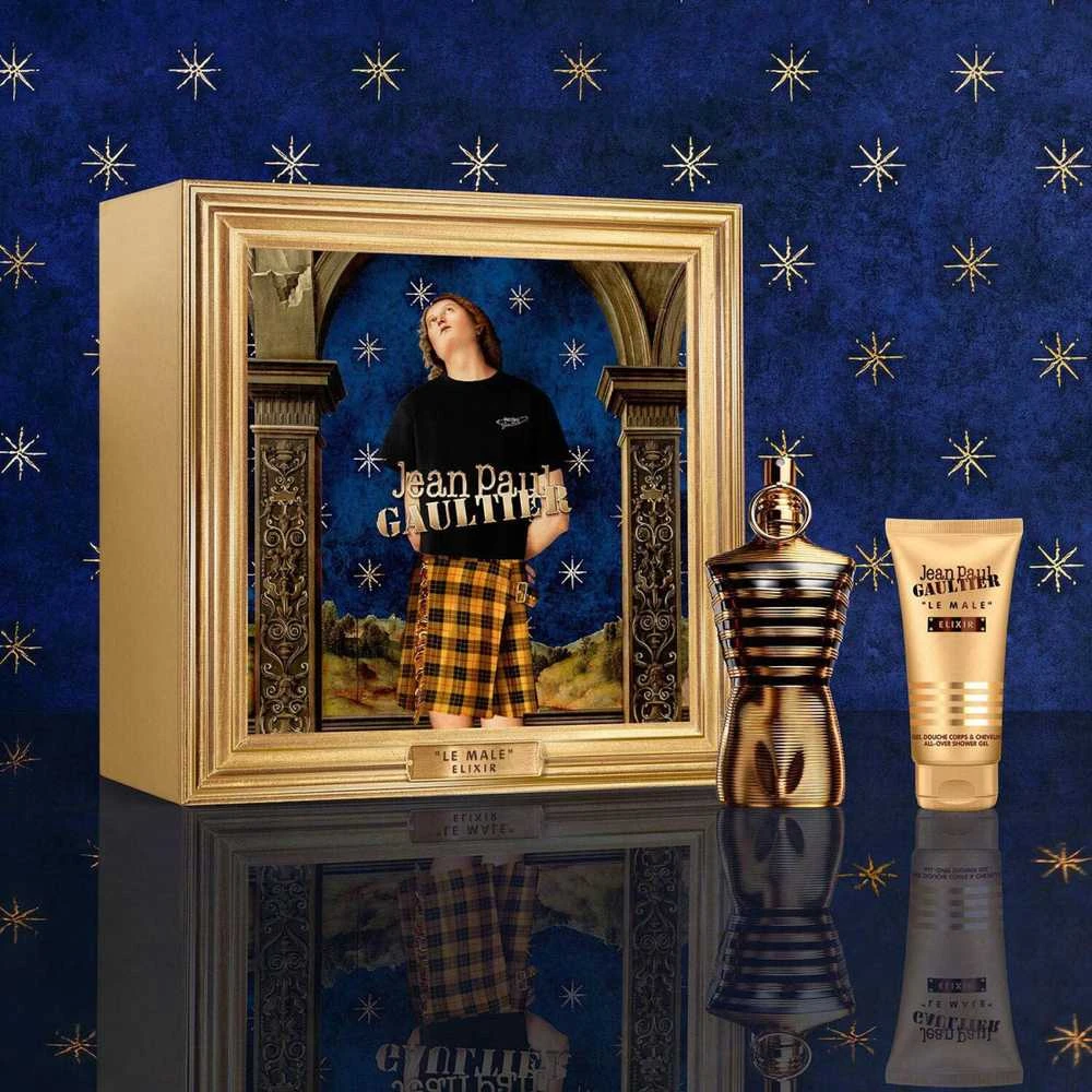 Jean Paul Gaultier Le Male Eliksyras rinkinys vyrams (PP kvepalai, 125 ml + dušo želė, 75 ml)