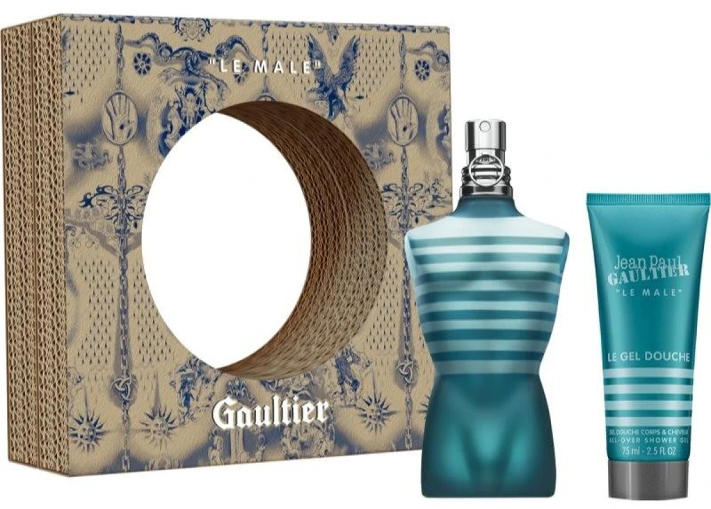 Jean Paul Gaultier Le Male Giftset rinkinys vyrams (EDT, 125 ml + dušo želė, 75 ml)