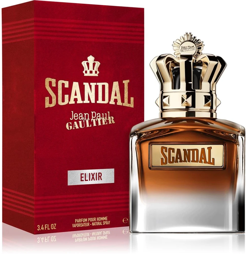 Jean Paul Gaultier Scandal Eliksyras Parfum Pour Homme PP kvepalai vyrams, 100 ml