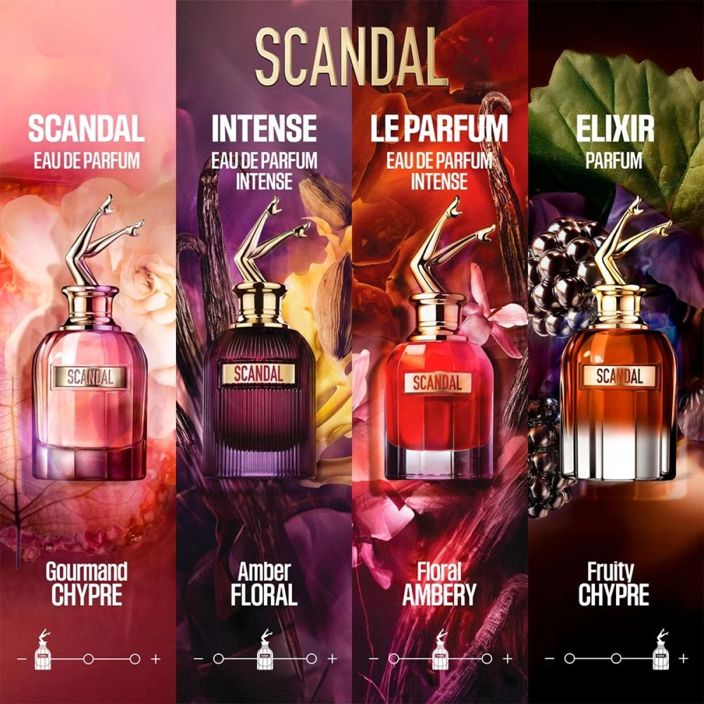 Jean Paul Gaultier Scandal Eliksyras Parfum PP kvepalai moterims, 50 ml