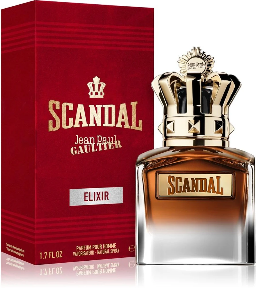 Jean Paul Gaultier Scandal Eliksyras Parfum Pour Homme PP kvepalai vyrams, 50 ml