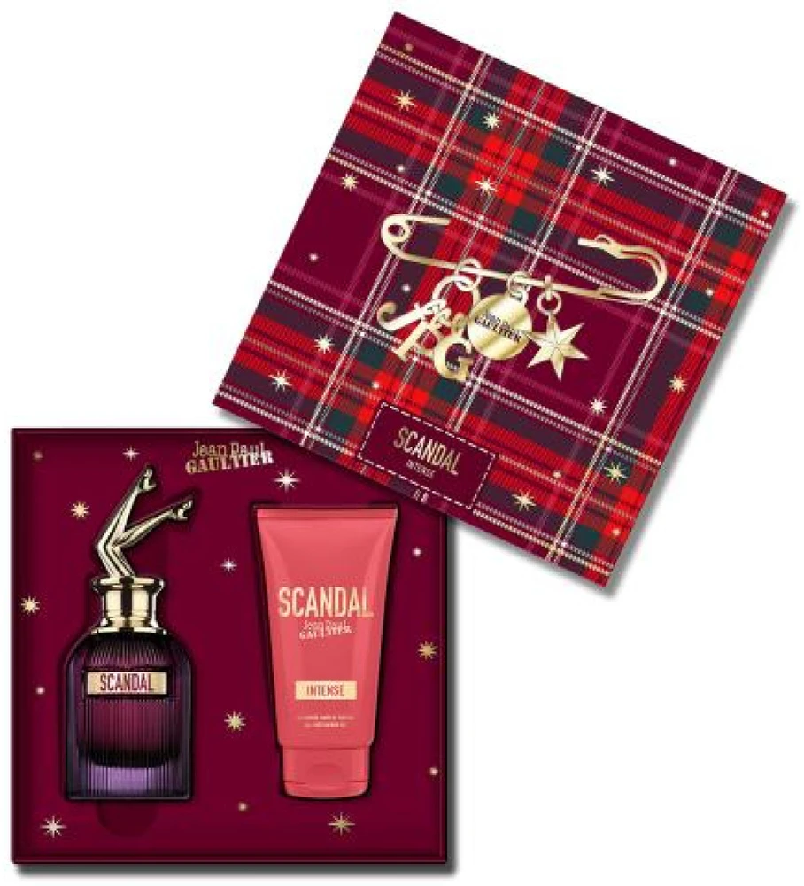 Jean Paul Gaultier Scandal Intense rinkinys moterims (EDP, 50 ml + kūno losjonas, 75 ml)