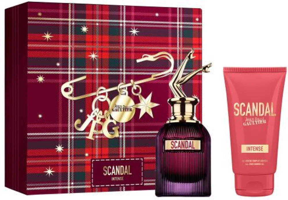 Jean Paul Gaultier Scandal Intense rinkinys moterims (EDP, 50 ml + kūno losjonas, 75 ml)