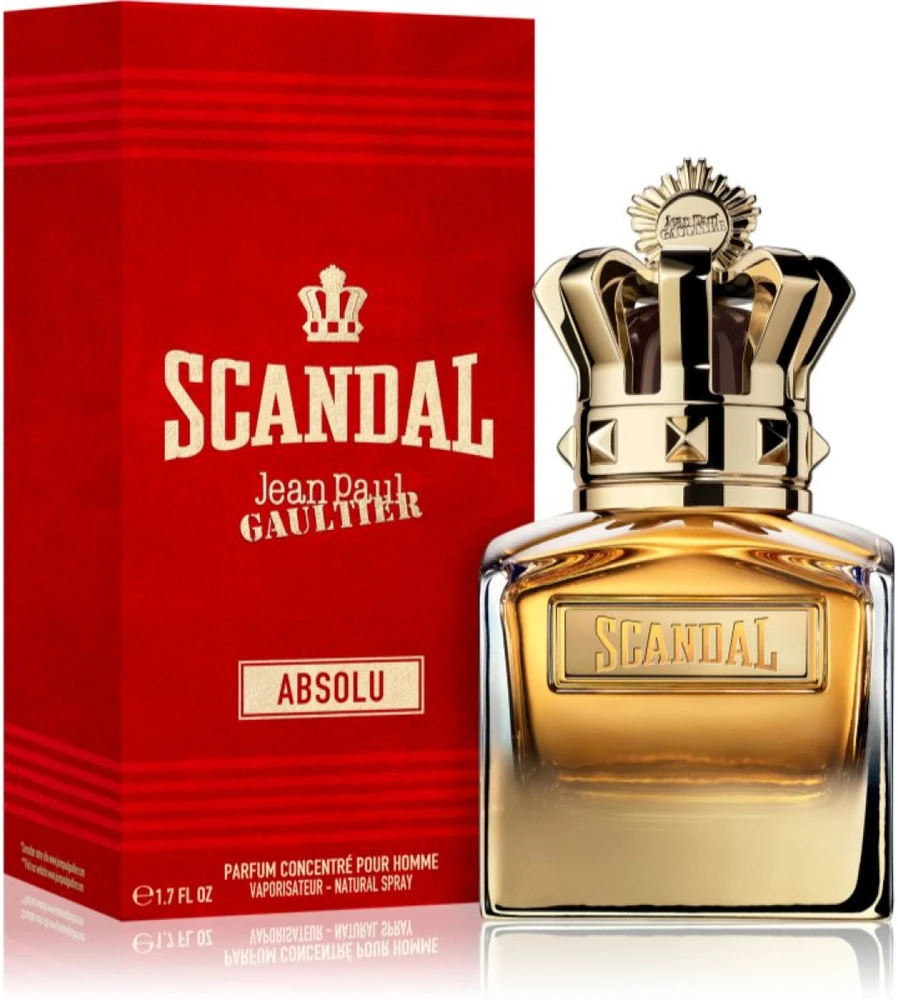 Jean Paul Gaultier Scandal Pour Homme Absolu Parfum Concentré PP kvepalai vyrams, 50 ml