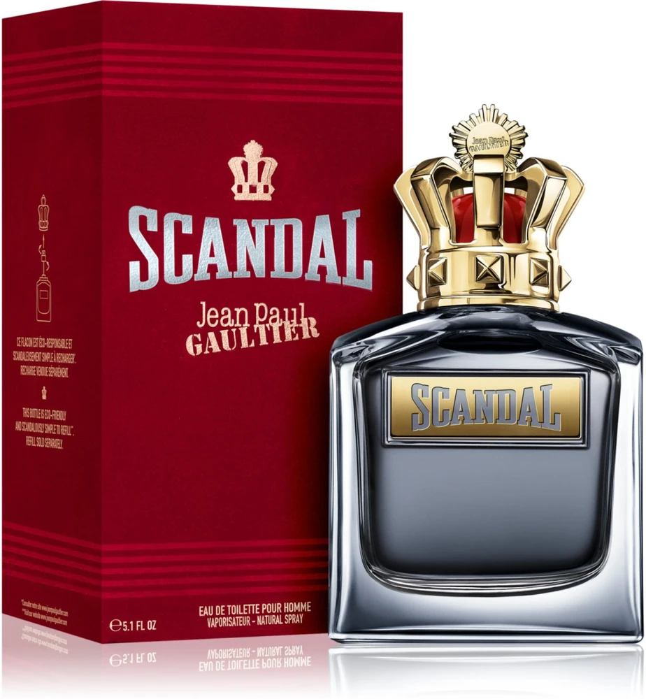 Jean Paul Gaultier Scandal Pour Homme EDT tualetinis vanduo vyrams, 150 ml