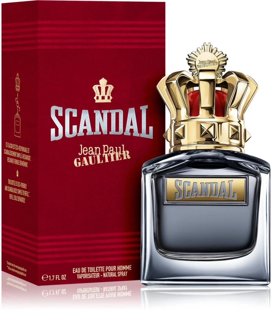 Jean Paul Gaultier Scandal Pour Homme EDT tualetinis vanduo vyrams, 50 ml