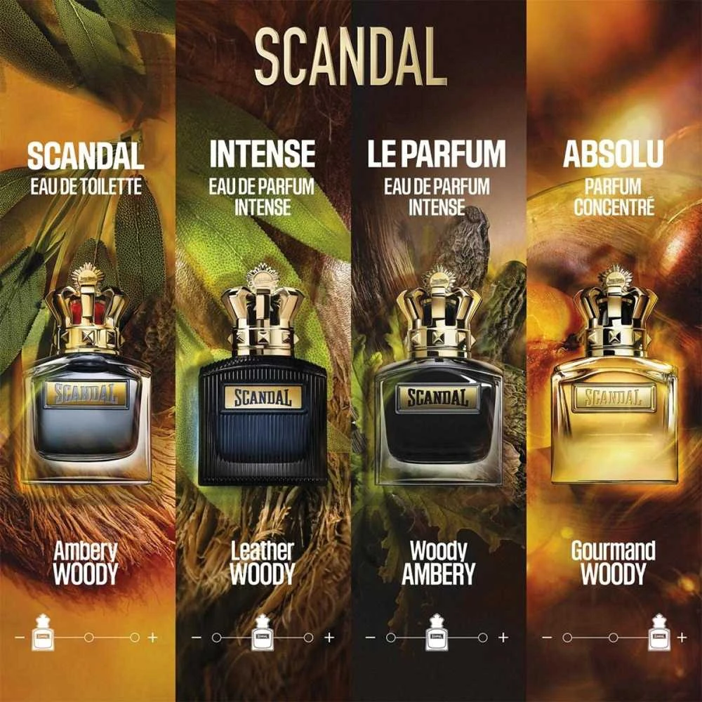 Jean Paul Gaultier Scandal Pour Homme Intense EDP intensyvus parfumuotas vanduo vyrams, 150 ml