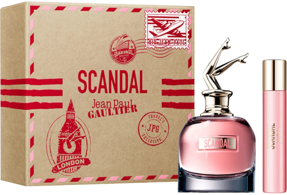 Jean Paul Gaultier Scandal rinkinys moterims (EDP, 80 ml + EDP, 20 ml)