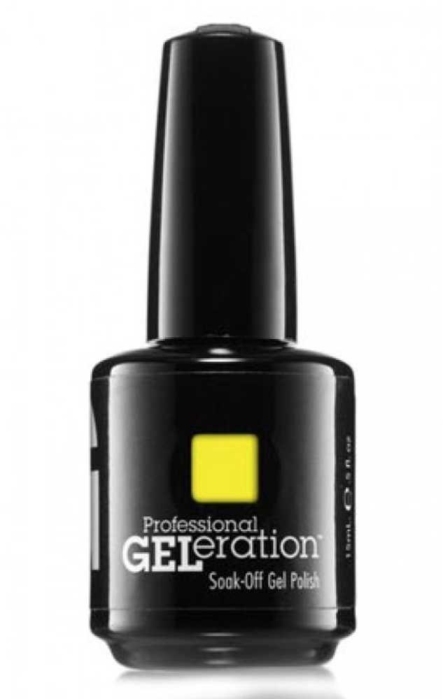 Jessica GELeration Colours Semi-Permanent Nagų lakas GEL-788 Geltona Lightening, 15 ml