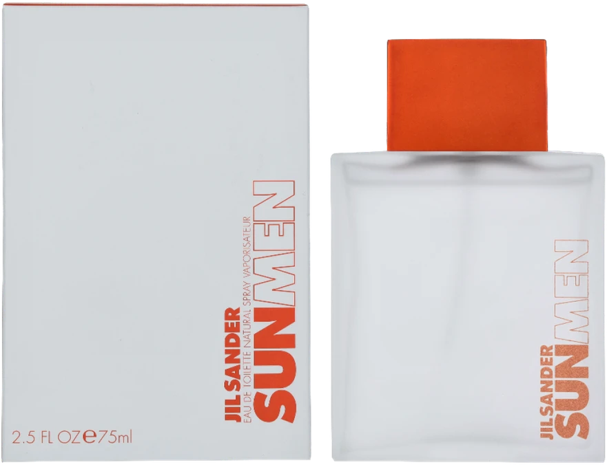 Kvepalai vyrams Jil Sander Sun Men EDT, 75 ml