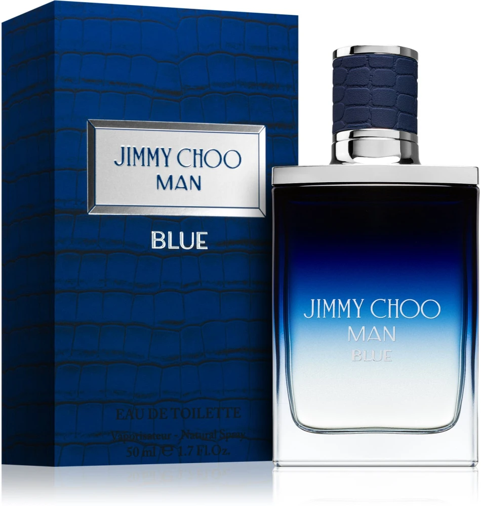 Jimmy Choo Man Mėlyna EDT tualetinis vanduo vyrams, 50 ml