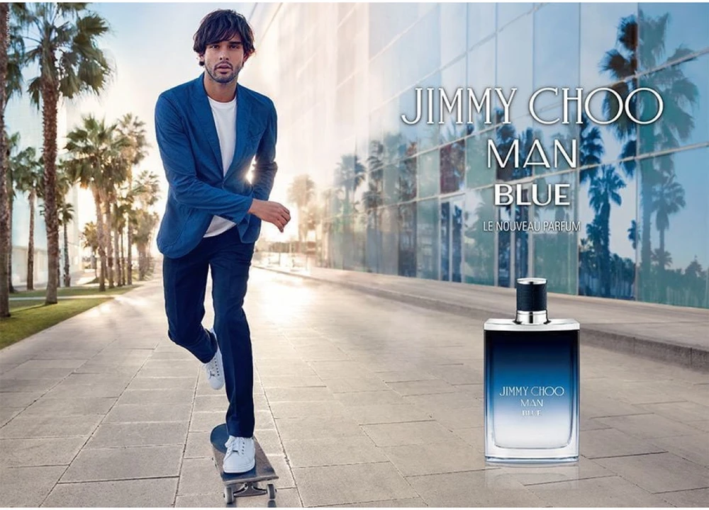 Jimmy Choo Man Mėlyna EDT tualetinis vanduo vyrams, 30 ml