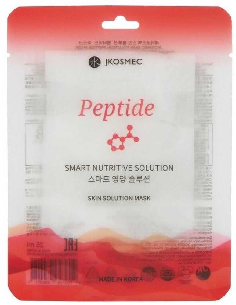 Jkosmec Peptide Skin Solution Mask lakštinė veido kaukė su peptidais, 1 vnt.