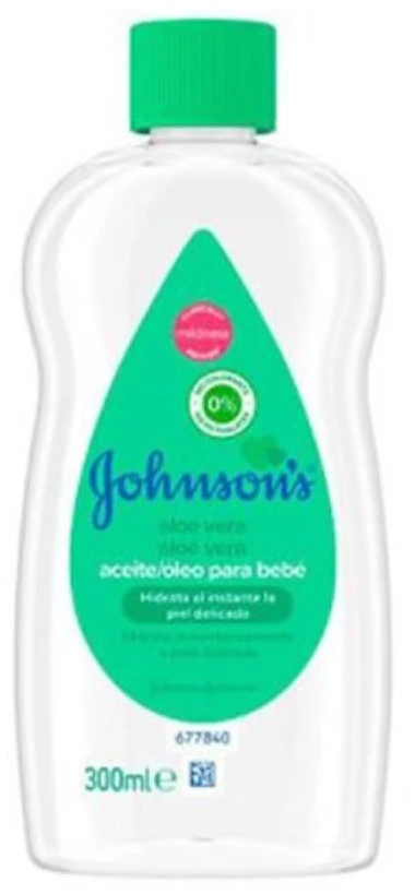 Johnson & Johnson Aliejus kūdikiams Johnsons Baby Oil Aloe Vera ,300ml