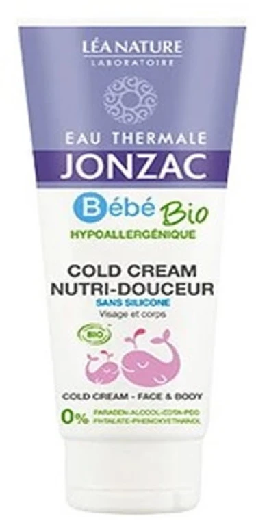 Jonzac Bébé Bio "Nutri-Gentle" kremas saugantis nuo šalčio 100ml