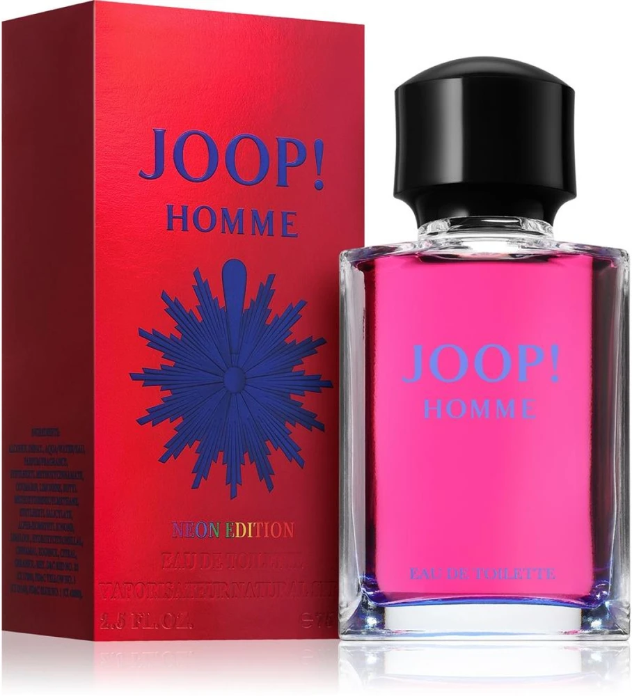 Joop! Homme Neon Edition EDT tualetinis vanduo vyrams, 75 ml