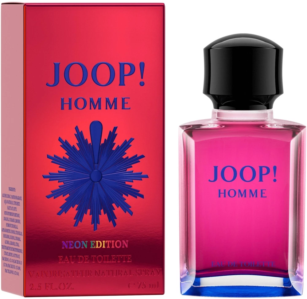 Joop! Homme Neon EDT tualetinis vanduo vyrams, 125 ml