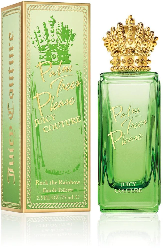 Juicy Couture Palm Trees Please Rock The Rainbow EDT tualetinis vanduo moterims, 75 ml